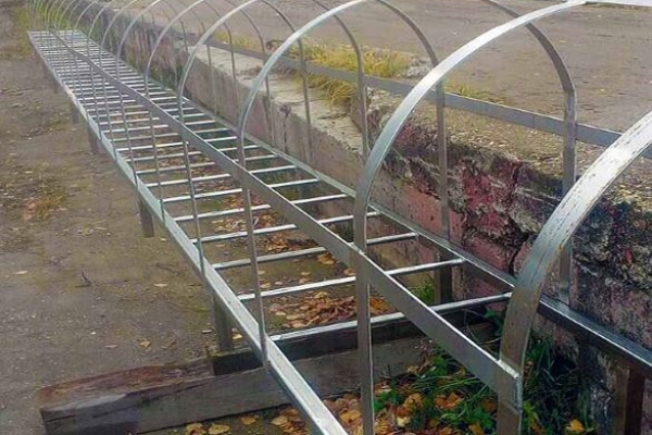 Лестница технологическая из нержавеющей стали