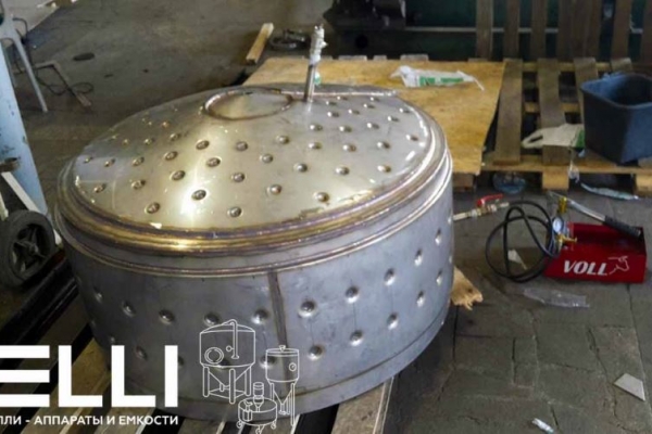 Паровая рубашка варочного котла